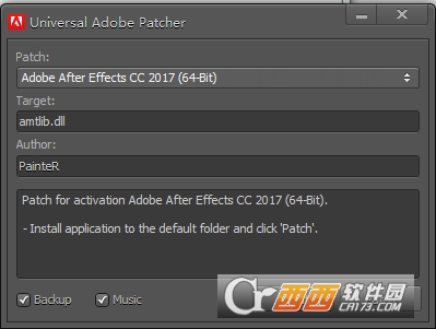 Adobe软件通用破解补丁