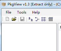 PkgView文件解包 1.3 绿色版