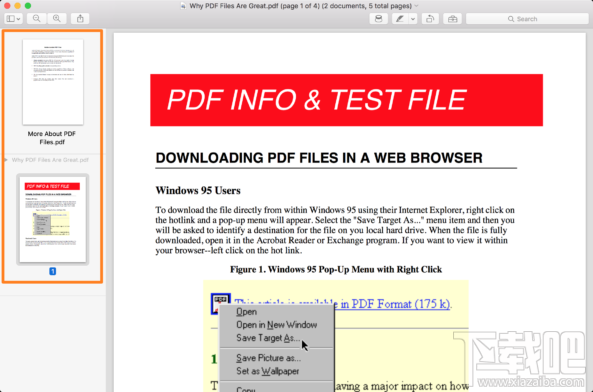 Mac中如何使用预览应用合并 PDF 文件