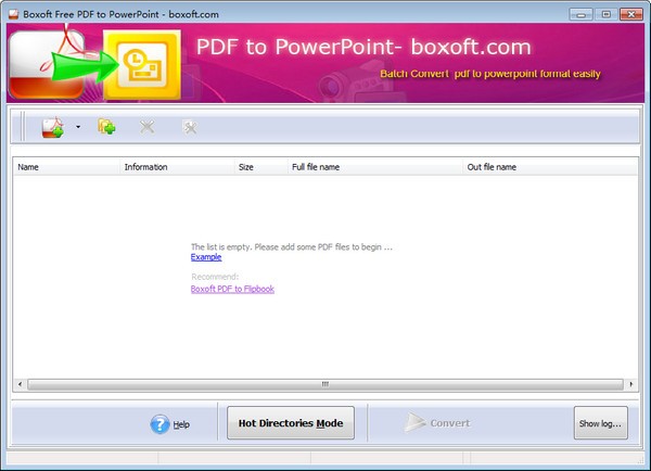 Boxoft Free PDF to PPT(PDF转PPT软件)