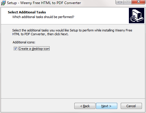 Weeny Free HTML to PDF Converter截图