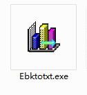 Ebktotxt转换工具截图