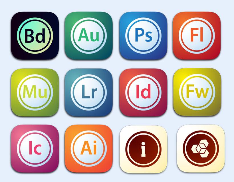 iPhone和iPad图标库(Free Retina Icon Set) 2013.1
